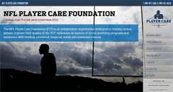 Desktop Screenshot of nflplayercare.com